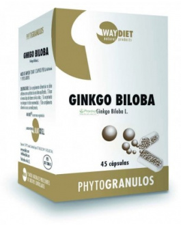Ginkgo Biloba 45 Capsulas De 400 Mg Waydiet
