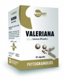 Valeriana 45 Capsulas De 400 Mg  Waydiet