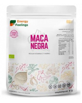 Maca Negra Polvo 500Gr. Eco Vegan Sg – Energy Feelings