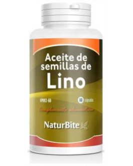 Aceite De Semillas De Lino 1000Mg. 60Cap.
