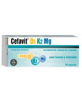 Cefavit D3-K2-Mg 60Cap.