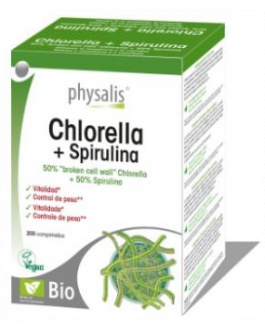 Chlorella+Spirulina Bio 200Comp.