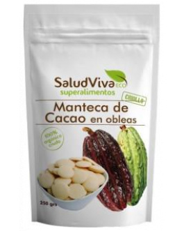Manteca De Cacao En Obleas 250Gr. Bio Sg S/A Vegan