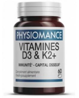 Physiomance Vitamina D3+K2 60Cap.