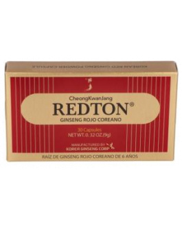 Redton Ginseng Rojo Coreano 30Cap