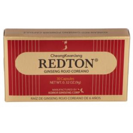 Redton Ginseng Rojo Coreano 30Cap