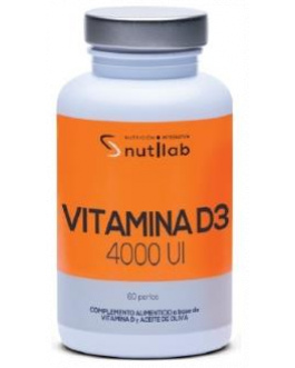 Vitamina D3 4000Ui 60Perlas