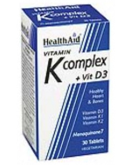 Vitamina K Complex Con Vitamina D3 30Comp.