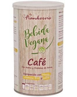 Bebida Vegana Café Avena Prote. Arroz 450G By Nankervis