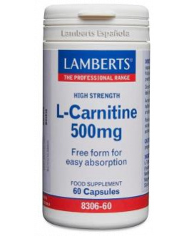 L-Carnitina 500 Mg. 60 Cap. Lamberts