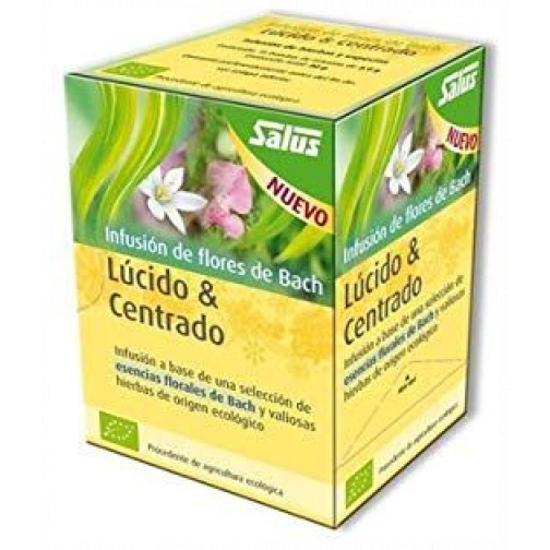 Infusión de Flores de Bach Lúcido & Centrado - Salus - 15 filtros
