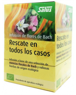Infusión de Flores de Bach Rescate – Salus – 15 filtros