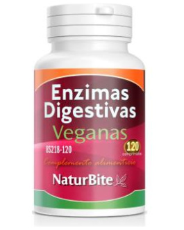 Enzimas Digestivas Veganas 120Comp.