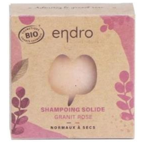 CHAMPU SOLIDO Pink Granit 85gr. - Endro Cosmetiques