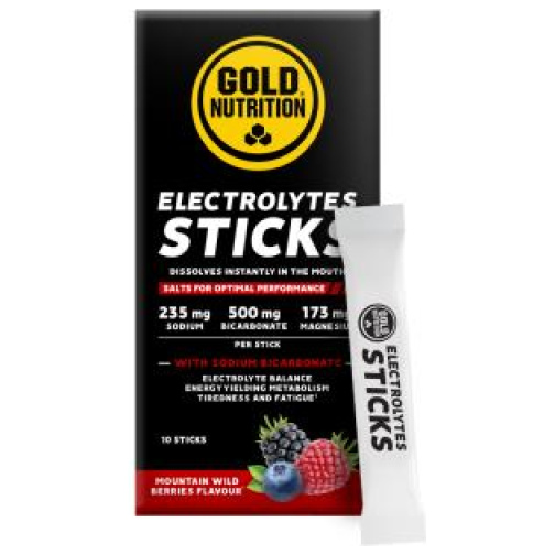 ELECTROLYTES wild berries 10sticks. - Gold Nutrition
