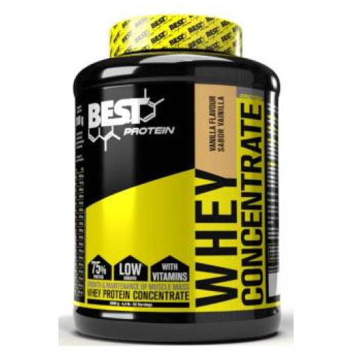WHEY CONCENTRATE vainilla 2000gr. - Best Protein