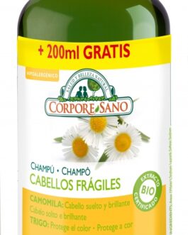 Champú cabellos delicados de Camomila FORMATO AHORRO 500ML – Corpore Sano